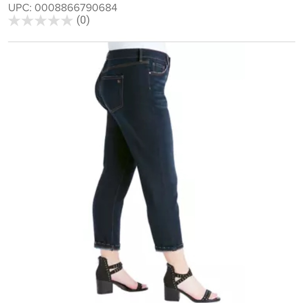 Bundle of Women’s Dark Jeans NWT Jessica Simpson and Jean’s Denim plus sz - Picture 8 of 12